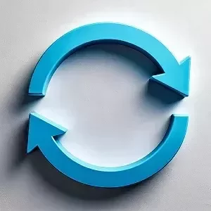 circular arrow
